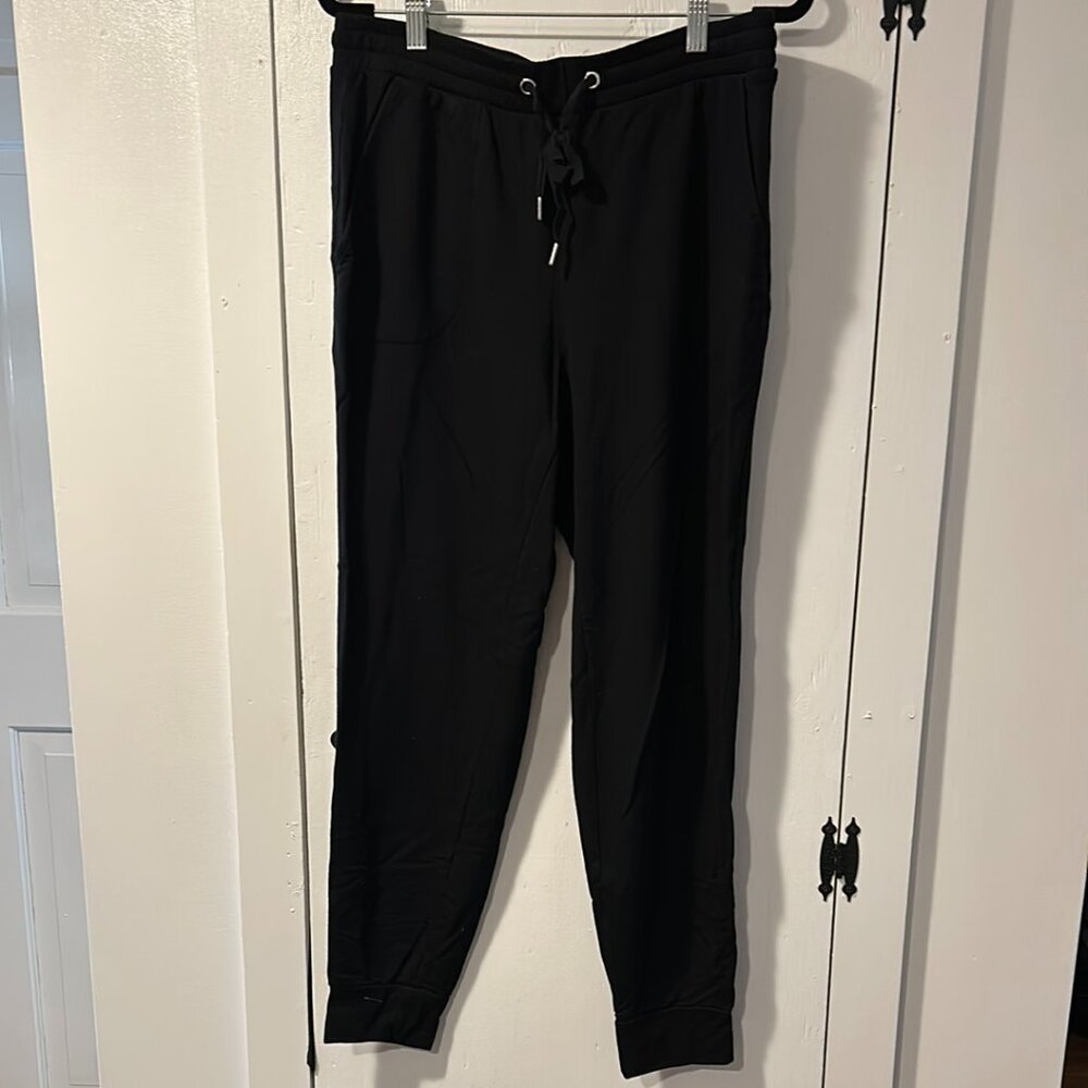 Soma Weekend Tech Knit Jogger Black Medium